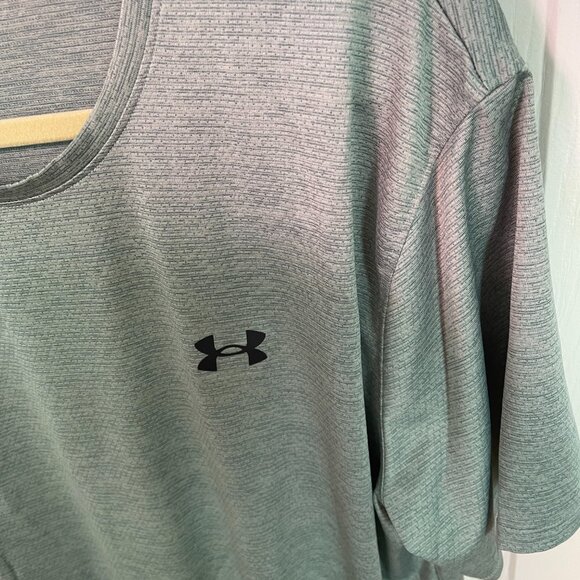 Under Armour Short Sleeve Performance Tee Light Green Men's XL - Picture 3 of 4